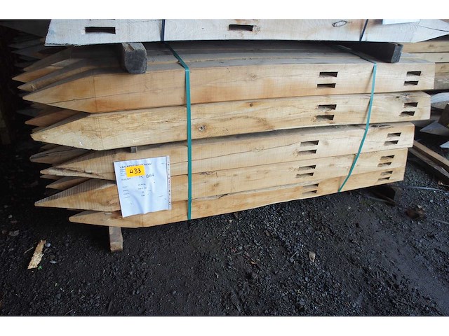 50x acacia post & rail 2m00 - afbeelding 3 van  4