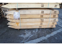 50x acacia post & rail 2m20