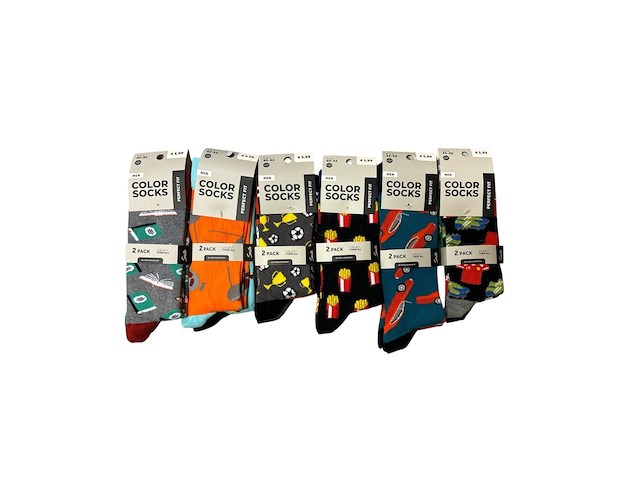 50x color socks 2-pack - afbeelding 2 van  2