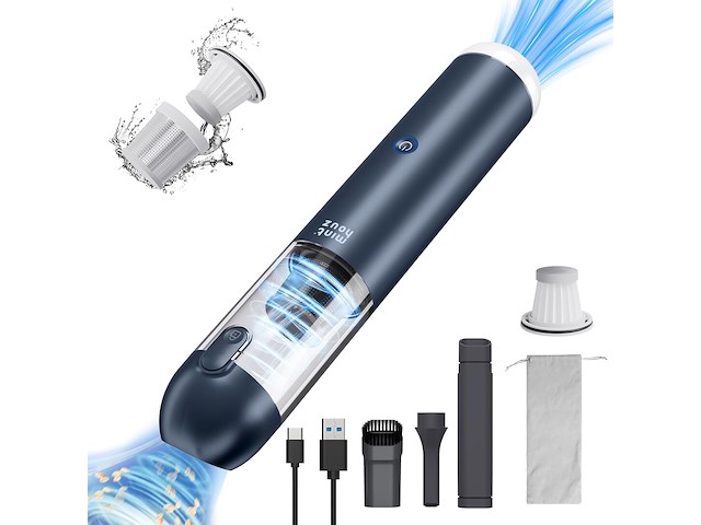 50x draadloze handstofzuiger 3in1 blauw - afbeelding 1 van  1