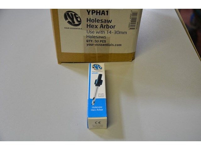 50x hex arbor 14-30 mm - afbeelding 1 van  2