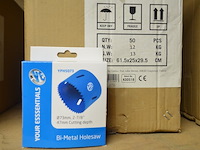 50x holesaw diam 73 mm - afbeelding 1 van  2