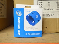 50x holesaw diam 73 mm - afbeelding 2 van  2