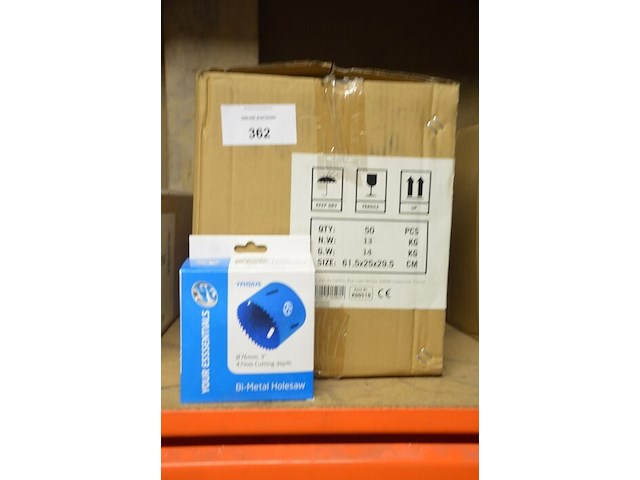 50x holesaw diam 76 mm - afbeelding 1 van  2