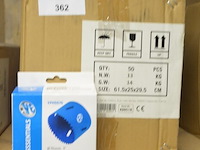 50x holesaw diam 76 mm - afbeelding 1 van  2