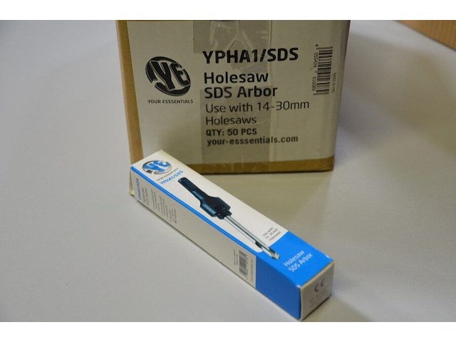 50x holesaw sds arbor 14/30 mm - afbeelding 1 van  3