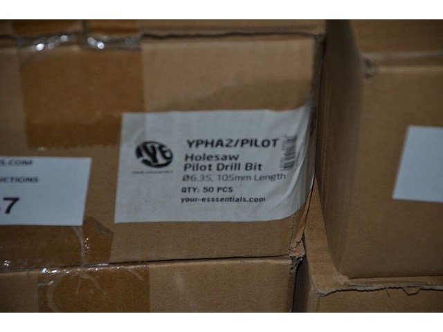 50x pilot drill bit diam 6,35/105 mm - afbeelding 3 van  3