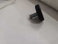 50x stelvoetjes zwart rond ø 32x9 | m 8x20/17 kartelrand - afbeelding 5 van  5