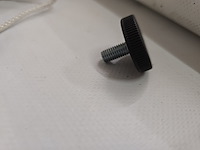 50x stelvoetjes zwart rond ø 32x9 | m 8x20/17 kartelrand - afbeelding 5 van  5