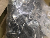 50x stelvoetjes zwart rond ø 32x9 | m 8x20/17 - afbeelding 6 van  6