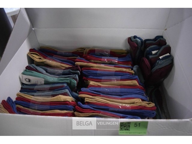 50x3st sokken div. kleuren mt 43/45 - afbeelding 1 van  4