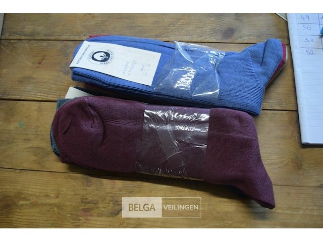 50x3st sokken div. kleuren mt 43/45 - afbeelding 2 van  4