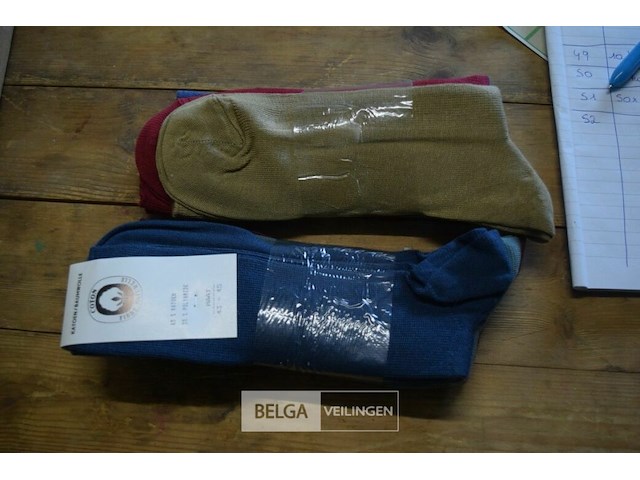 50x3st sokken div. kleuren mt 43/45 - afbeelding 3 van  4