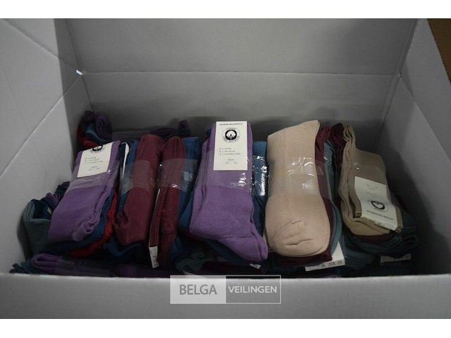 50x3st sokken div. kleuren mt 43/45 - afbeelding 1 van  4