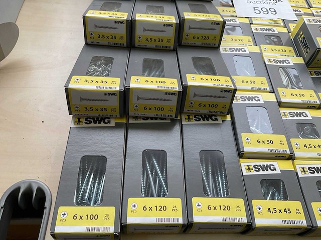 51 x dozen houtschroeven - afbeelding 4 van  9