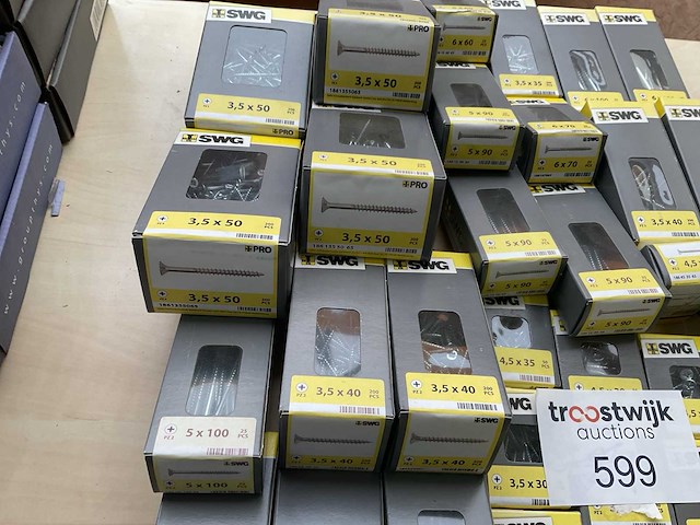 51 x dozen houtschroeven - afbeelding 5 van  9