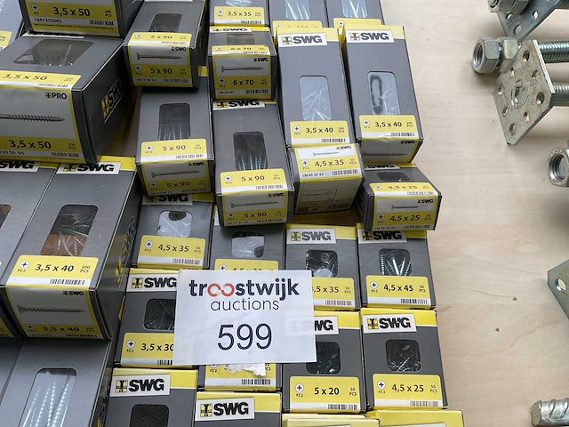 51 x dozen houtschroeven - afbeelding 7 van  9