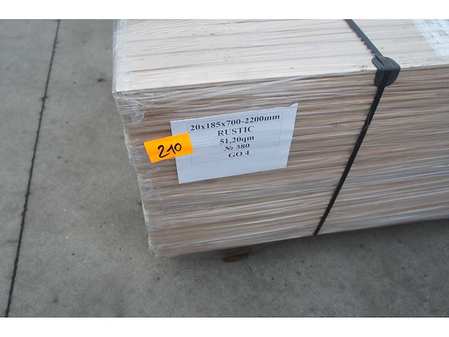 51,20 m² massief eiken parket 20mm - afbeelding 2 van  7