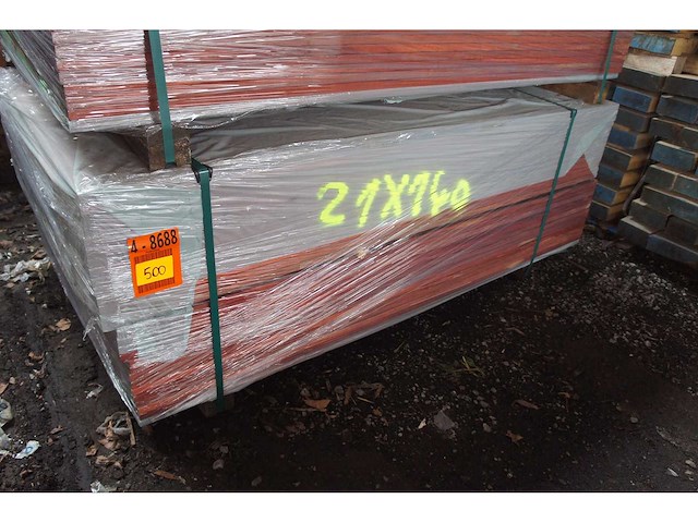 51,80 m² padouk terrasplanken 21mm - afbeelding 4 van  6