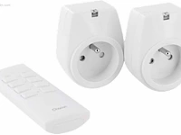 (528x) kit met 2 draadloze schakelstopcontacten +...