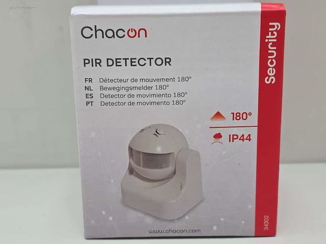 (528x) pir-bewegingsdetector, 180° – wit chacon... - afbeelding 3 van  8