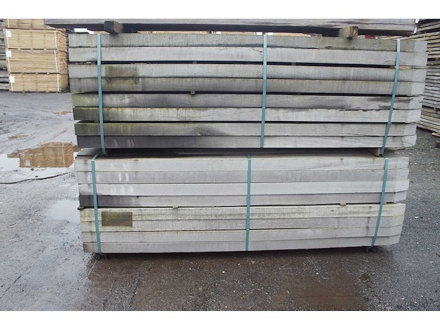 52x azobe paal 80x80 - afbeelding 1 van  3