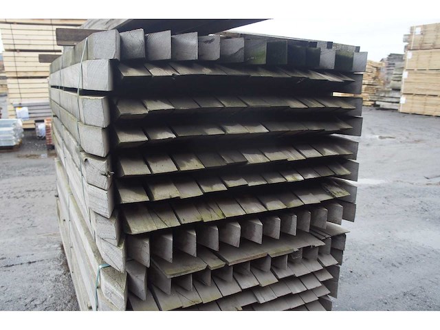 52x azobe paal 80x80 - afbeelding 3 van  3