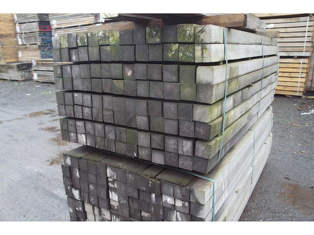 52x azobe paal 80x80 - afbeelding 2 van  3