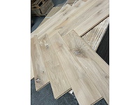 53,36 m² massief eiken visgraatparket 15mm - afbeelding 4 van  5