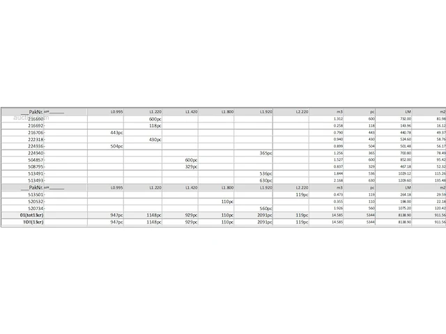 (5344x) planchettes omniplex wnd picea sf-kd... - afbeelding 5 van  6