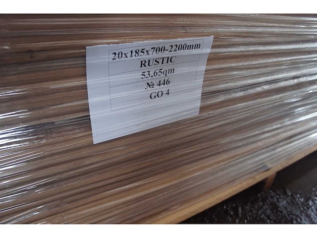 53,65 m² massief eiken parket 20mm - afbeelding 5 van  6