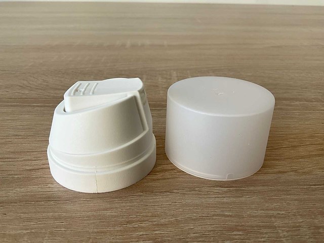 53mm actuator iron matt white+overcap trans.white overige verpakkingsmaterialen (2934x) - afbeelding 2 van  4