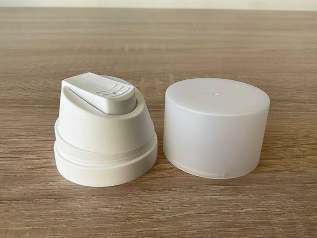 53mm actuator iron matt white+overcap trans.white overige verpakkingsmaterialen (2934x) - afbeelding 3 van  4