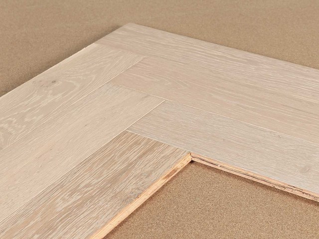 54 m2 parket eiken visgraat multiplank - 660 x 110 x 14 mm - afbeelding 3 van  4