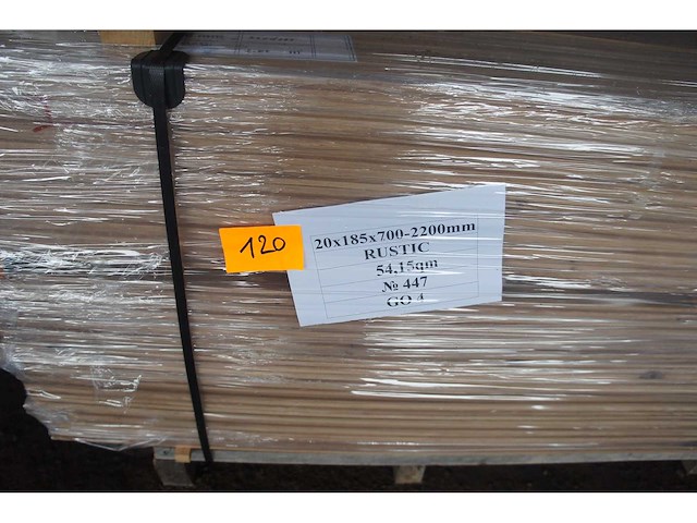 54,15 m² massief eiken parket 20mm - afbeelding 3 van  5