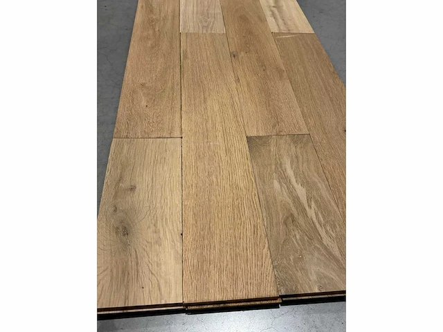 54,24 m² eiken massief parket mix set 100 / 20 cm - afbeelding 2 van  3
