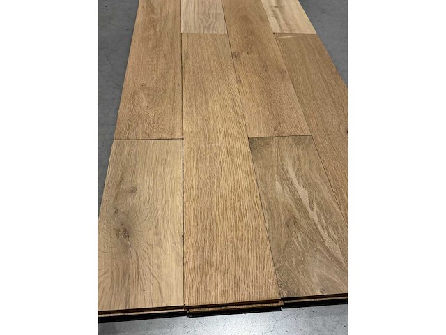 54,24 m² eiken massief parket mix set 100 / 20 cm - afbeelding 2 van  3