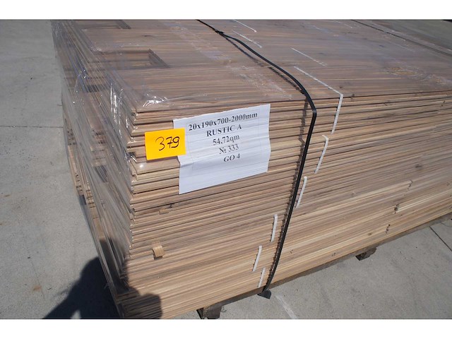 54,72 m² massief eiken parket 20mm - afbeelding 6 van  6