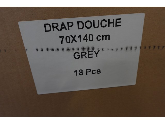 54x douchehanddoek grijs - afbeelding 5 van  5