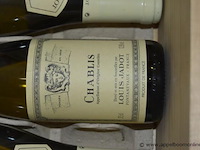 54x fles witte wijn, louis jadot, bourgogne aligoté / chablis, 375ml - afbeelding 4 van  4