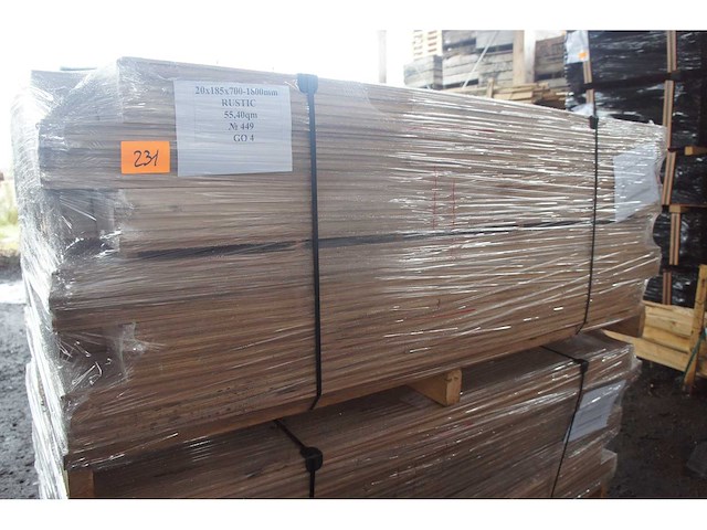 55,40 m² massief eiken parket 20mm - afbeelding 4 van  6