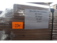 55,40 m² massief eiken parket 20mm - afbeelding 5 van  6