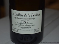 55x fles witte wijn, les celliers de la pauline, sancerre, 2017, 375ml - afbeelding 2 van  2