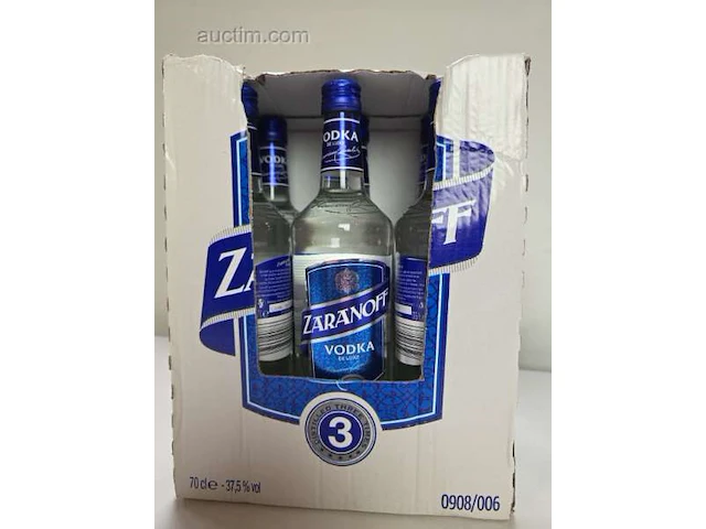 (55x) fles(sen) zaranoff wodka - afbeelding 4 van  5