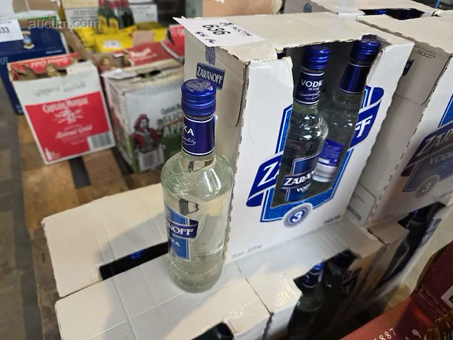 (55x) fles(sen) zaranoff wodka - afbeelding 5 van  5