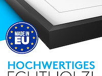 55x pack v 2 fotolijsten hout 50*70cm zwart - afbeelding 5 van  5