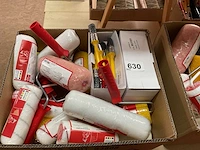 56 x schildersgereedschap voor muur en plafond