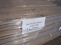 56,16 m² massief eiken parket 20mm graphit oil - afbeelding 2 van  4