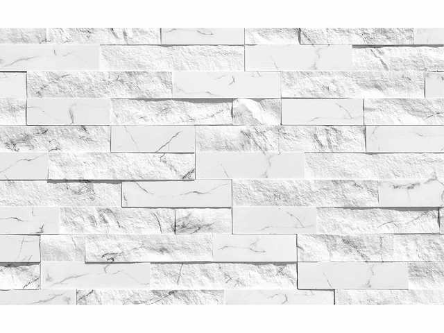 (5,64 m²) nora marmer-effect witte pleisterbekleding 29x41 cm - afbeelding 2 van  2