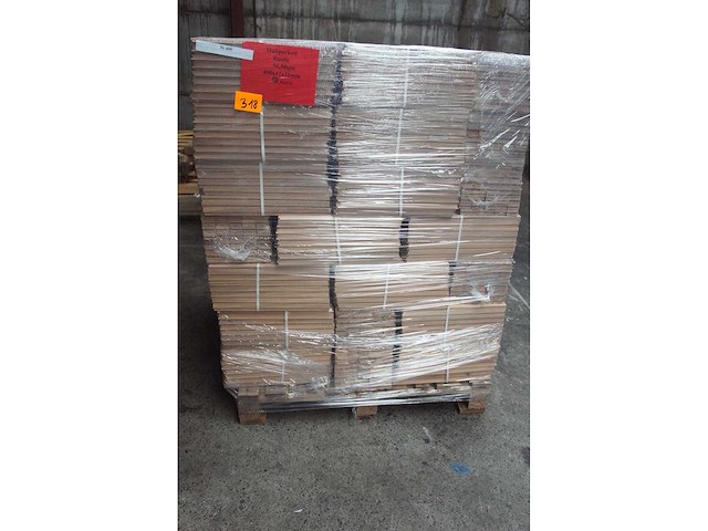 56,45 m² massief beuken visgraat 21mm - afbeelding 2 van  8